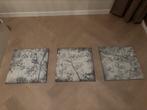 Schikderijen bloemen, Huis en Inrichting, Woonaccessoires | Schilderijen, Tekeningen en Foto's, Ophalen, 50 tot 75 cm, Zo goed als nieuw