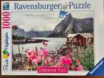 Ravensburger Puzzle Scandinavian Places 1000 stuks, Ophalen of Verzenden, 500 t/m 1500 stukjes, Legpuzzel, Zo goed als nieuw