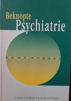 E. Griez - Beknopte psychiatrie, Boeken, Psychologie, Gelezen, Ophalen of Verzenden, E. Griez; A. Honig; E. Verhey; J. van Os