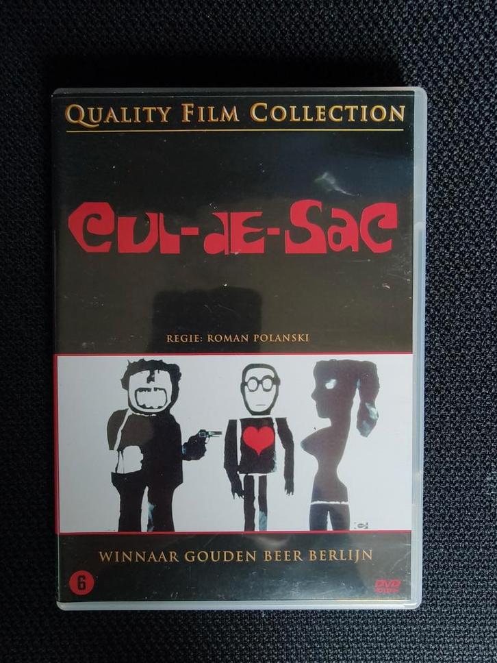 Cul-de-Sac DVD - Roman Polanski, Cd's en Dvd's, Dvd's | Filmhuis, Gebruikt, Vanaf 16 jaar, Ophalen of Verzenden
