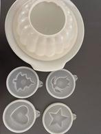 Tupperware Puddingvorm met Vormpjes, Huis en Inrichting, Keuken | Tupperware, Ophalen of Verzenden, Gebruikt, Wit, Bak of Kom