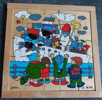 Rolf/ Jaklien puzzel Sinterklaas en zwarte Pieten ( 28 x 28  beschikbaar voor biedingen