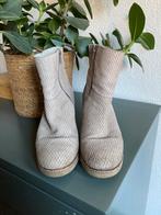 Beige leren laarzen van VIA VAI maat 39, Ophalen of Verzenden, Gedragen, Beige, Hoge laarzen