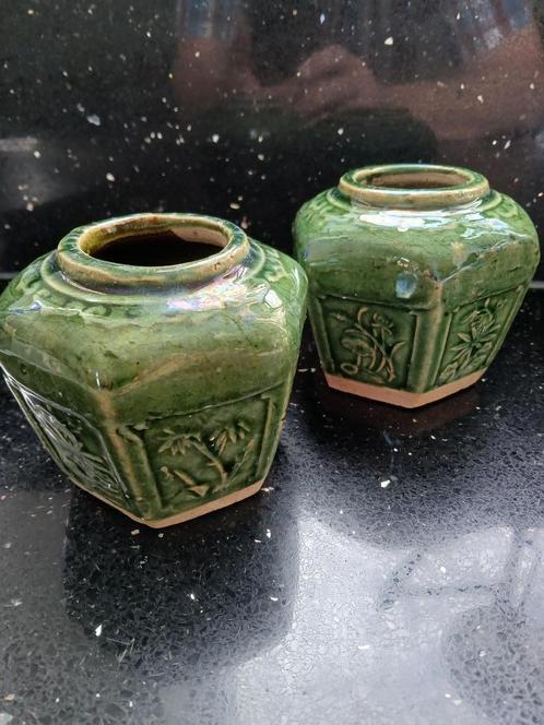 Oude Chinese gemberpotten, Antiek en Kunst, Antiek | Keramiek en Aardewerk, Ophalen of Verzenden