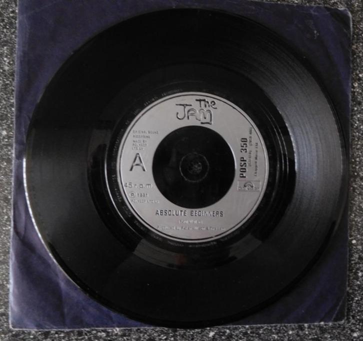 The Jam - absolute beginners (vanaf € 3,00), Cd's en Dvd's, Vinyl Singles, Zo goed als nieuw, Pop, Ophalen of Verzenden