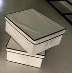2 grote stoffen opbergdozen opbergdoos doos dozen stof box, Doe-het-zelf en Verbouw, Kratten en Dozen, Doos, Opvouwbaar, Minder dan 35 cm