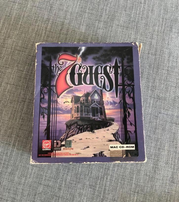 The 7th Guest Spel voor Macintosh, Spelcomputers en Games, Games | Pc, Zo goed als nieuw, Overige genres, 1 speler, Vanaf 18 jaar