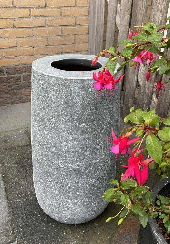 XXL vaas/ bloempot – sober en stoer, Huis en Inrichting, Woonaccessoires | Vazen, Zo goed als nieuw, Overige kleuren, 50 tot 75 cm