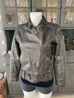 Stoer gevoerd Jill motor jack / leatherlook jasje maat XS, Maat 34 (XS) of kleiner, Jill, Ophalen of Verzenden, Zo goed als nieuw