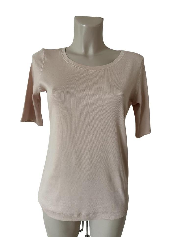 Marc Cain shirt L, Kleding | Dames, T-shirts, Zo goed als nieuw, Maat 42/44 (L), Roze, Korte mouw, Ophalen of Verzenden
