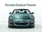 Porsche 911 Turbo Cabriolet (bj 2009, automaat), Auto's, Porsche, Gebruikt, Zwart, Cabriolet, 4 stoelen