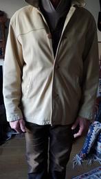 lederen  Liborio (Italian design )heren jas, Ophalen, Zo goed als nieuw, Maat 56/58 (XL), Beige