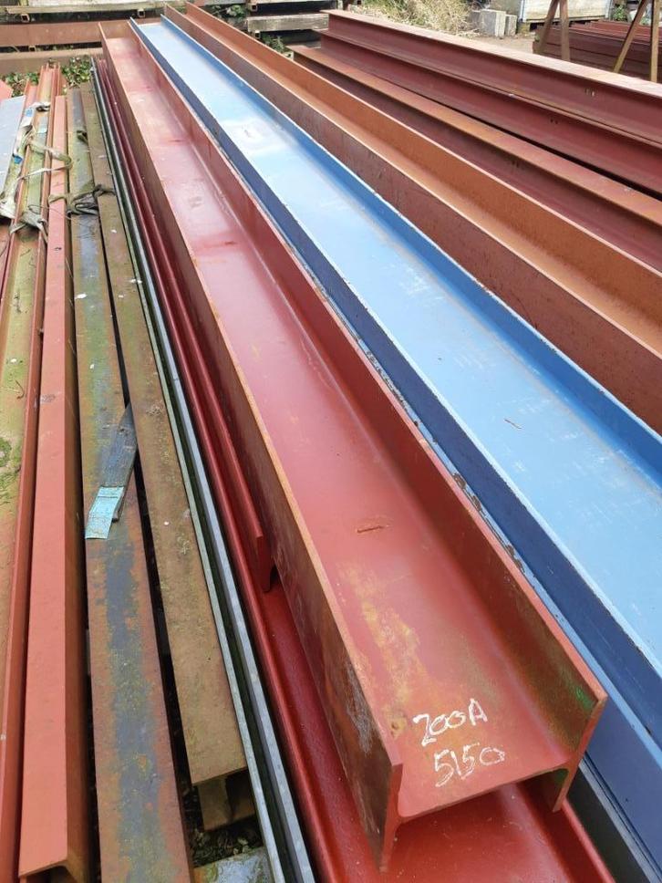 IJZEREN STALEN H BALK: HEA 200, Doe-het-zelf en Verbouw, Kozijnen en Schuifpuien, Gebruikt, Overige typen, Metaal, 225 cm of meer