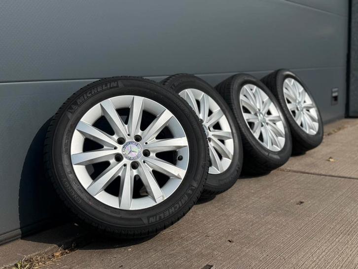 Mercedes 16 inch originele velgen – 5x112 A-Klasse 205/55/16, Auto-onderdelen, Banden en Velgen, Velg(en), Zomerbanden, 16 inch