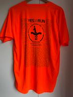 Italian mezza maratona del Brenta tshirt neon orange, Ophalen of Verzenden, Zo goed als nieuw, Maat 52/54 (L), Oranje