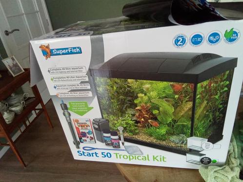 Aquarium - Super Fish, Dieren en Toebehoren, Vissen | Aquaria en Toebehoren, Zo goed als nieuw, Leeg aquarium, Ophalen