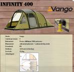 Vango Airbeam Infinity 400 (opblaastent), Ophalen, Gebruikt, Tot en met 4