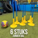 Slalom trainingsstokken met zwarte voet – set van 6 (Blauw), Maat XS of kleiner, Ophalen, Zo goed als nieuw, Overige typen