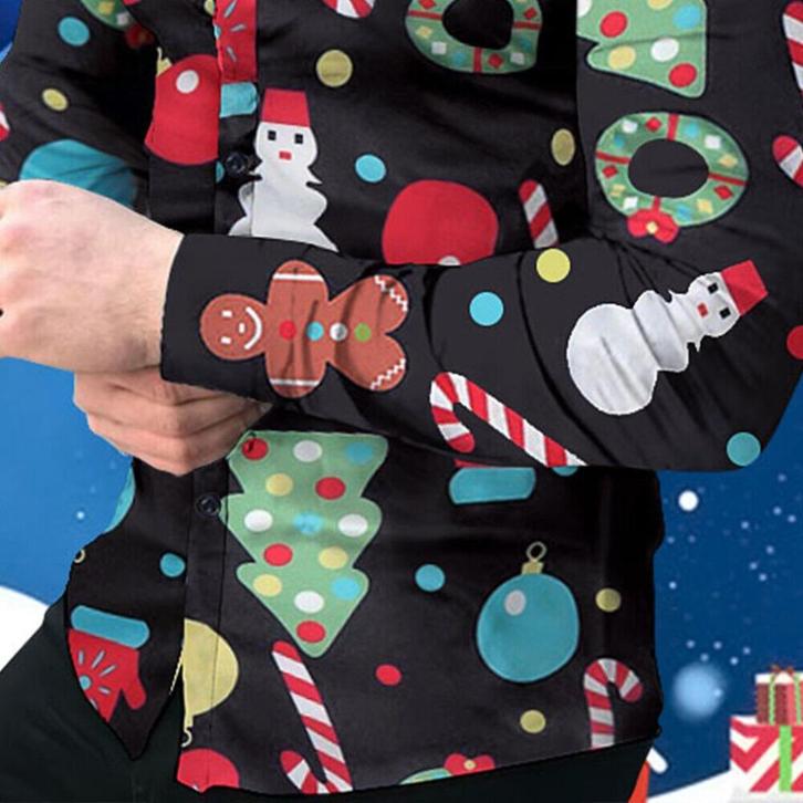 Foute kerst overhemd 4 modellen + MEER zie foto´s  v.a 24,95, Kleding | Heren, Grote Maten, Nieuw, Overhemd, Zwart, Ophalen of Verzenden