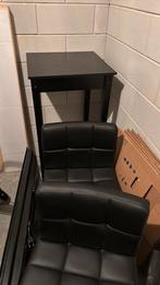 Bartafel met luxe barstoelen, Ophalen, In hoogte verstelbaar, Zo goed als nieuw