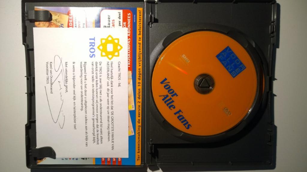 Voor Alle Fans (DVD), Alle leeftijden, Ophalen of Verzenden, Zo goed als nieuw, Muziek en Concerten
