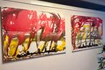 Anton Heyboer schilderij - ‘Vinkeveen’ , 2 stuks, Antiek en Kunst, Ophalen of Verzenden