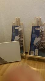 2 schilderezel met 2 canvas doeken nieuw, Ophalen of Verzenden, Nieuw, Ezel