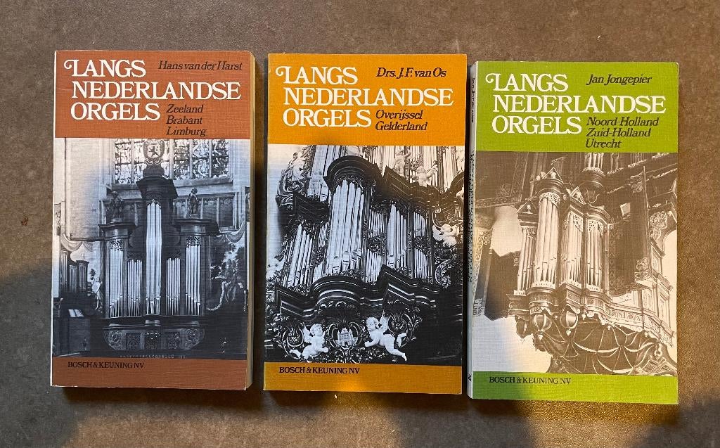Langs Nederlandse Orgels 3 delen, Gelezen, Instrument, Ophalen of Verzenden, Meerdere auteurs
