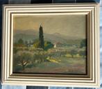 Sfeervol landschap, Antiek en Kunst, Kunst | Schilderijen | Klassiek, Ophalen of Verzenden