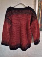 Noorse wollen trui maat L - ZGAN, Kleding | Dames, Truien en Vesten, Verzenden, Zo goed als nieuw, Maat 42/44 (L), Rood