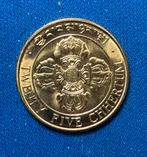 Bhutan 25 Chhetrum en 1 Ngultrum Losse Munt, Ophalen of Verzenden, Overige landen, Losse munt