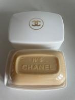 Vintage Chanel No 5 zeep in reis-etui travel box nieuw, Nieuw, Overige typen, Ophalen of Verzenden, Gevuld