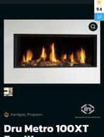 Dru metro inbouw gas haard, Ophalen, Zo goed als nieuw, Inbouwhaard, Gashaard