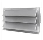 RVS Overdrukrooster Eco+ 220x90mm met Terugslagklep, Ophalen of Verzenden, Nieuw, Ventilator en Afzuiger