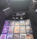 PlayStation 2 met controllers & games!, Spelcomputers en Games, Spelcomputers | Sony PlayStation 2, Ophalen, Phat, Met games, Met 2 controllers