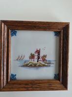 Delfts Blauw Tegeltableau Makkum, Ophalen of Verzenden