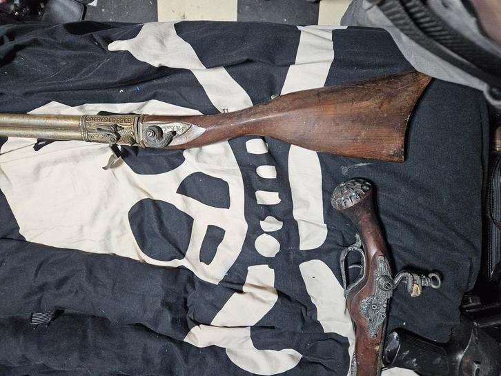 Flintoc geweer deco, Sport en Fitness, Schietsport-accessoires, Gebruikt, Ophalen of Verzenden