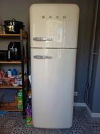 Smeg Ijskast RBL 01 Creme - Opknapper, Witgoed en Apparatuur, Koelkasten en IJskasten, Gebruikt, 200 liter of meer, 60 cm of meer