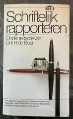Schriftelijk rapporteren - H. de Boer e.a., Verzenden, Alpha, Gelezen