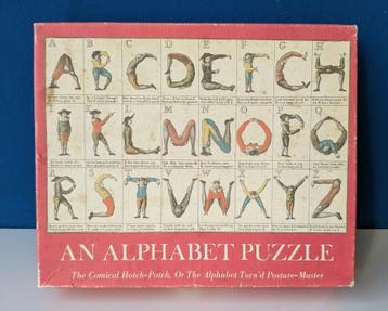Oude Alfabet puzzel/An Alphabet Puzzle/Williamsbirg beschikbaar voor biedingen