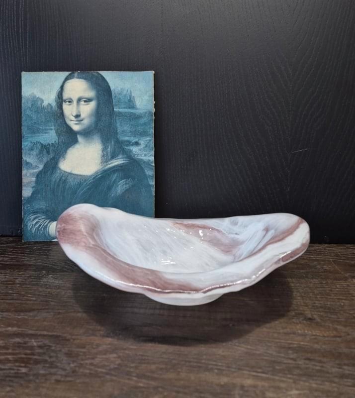 Murano glazen schaal, Antiek en Kunst, Antiek | Glas en Kristal, Ophalen of Verzenden