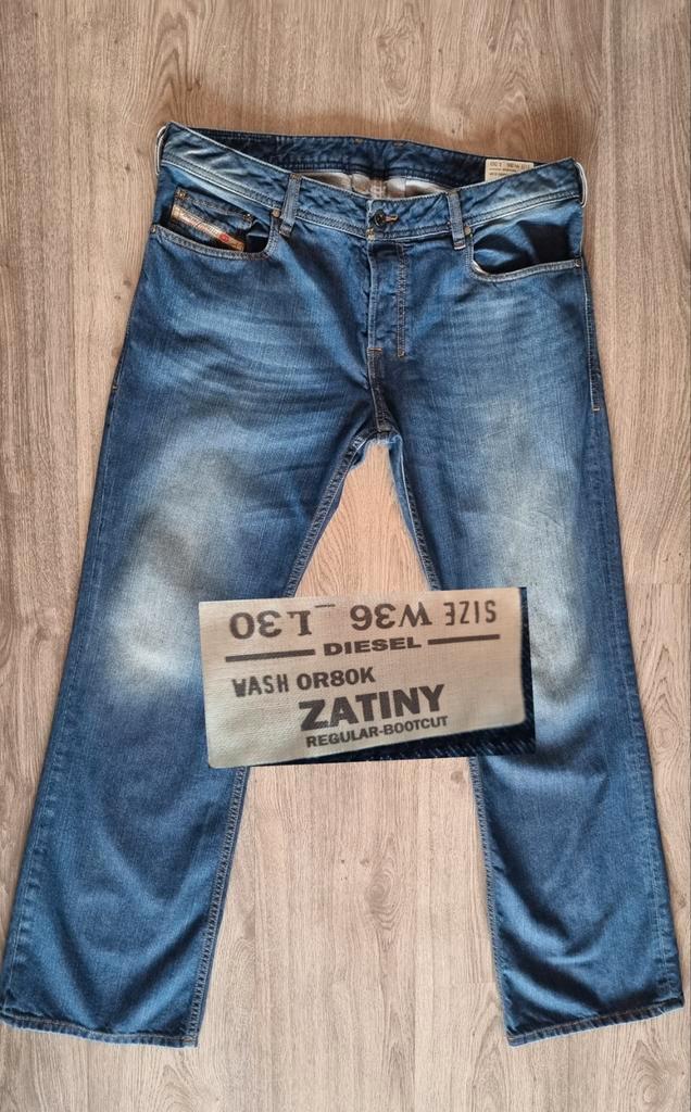 Diesel ZATINY W36 L30 = 36x30 Regular Bootcut - y2k - #D2712, Kleding | Heren, Spijkerbroeken en Jeans, Zo goed als nieuw, W36 - W38 (confectie 52/54)