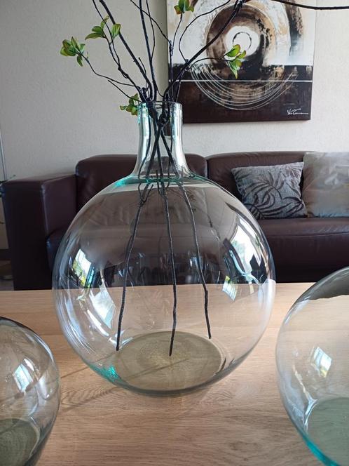 Te koop: Glazen vaas Tummy L - Pronto Wonen - H 45 cm, Huis en Inrichting, Woonaccessoires | Vazen, Zo goed als nieuw, Overige kleuren