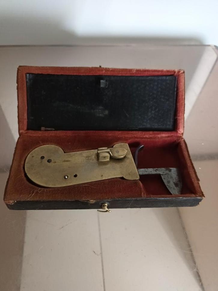Antieke Aderlating Medische Instrument, ca. 1880, Antiek en Kunst, Antiek | Gereedschap en Instrumenten, Ophalen of Verzenden