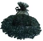 Organza zakje met zwarte Toermalijn 75 gram, Verzenden, Mineraal