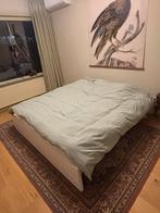 Bed 180x200 met 2 lades, Huis en Inrichting, Ophalen, Gebruikt, Wit, Tweepersoons