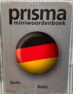 Prisma Miniwoordenboek Duits - Nederlands, Boeken, Gelezen, Non-fictie, Diverse auteurs, Ophalen of Verzenden