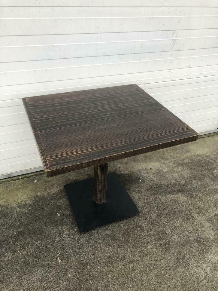 13 nette horeca restaurant tafels hout 120x80 cm 70x80 cm, Antiek en Kunst, Antiek | Meubels | Tafels, Ophalen
