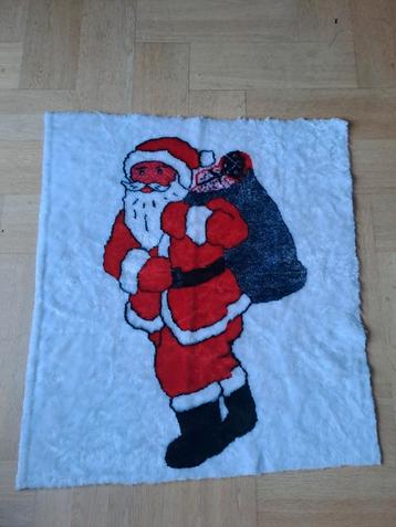 2 x lap pluche stof met kerstman NIEUW beschikbaar voor biedingen