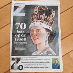 AD bijlage - Elizabeth 70 jaar op de troon, Ophalen of Verzenden, Zo goed als nieuw